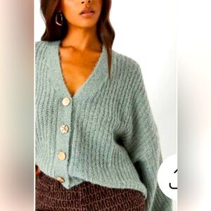 COPY - Missguided Fluffy textured cardigan, Size small to medium